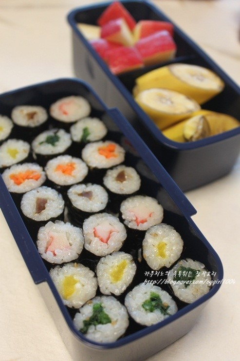 오색김밥 이미지