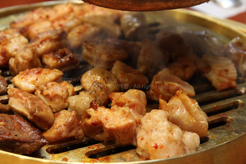 [선릉역맛집]방짜에서 삼겹살과 양.대창을 한번에 맛있게 즐기자 