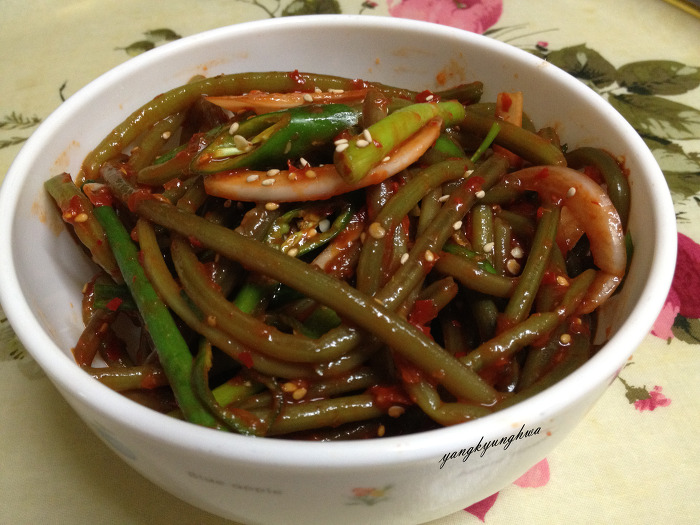 고구마 줄기 김치