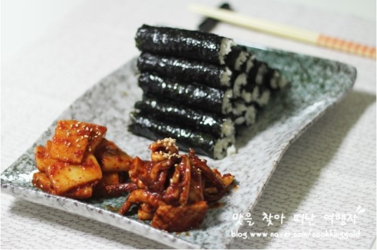 충무김밥 이미지