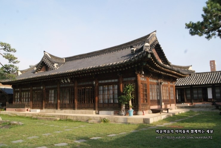 전주한옥마을 숙박 학인당