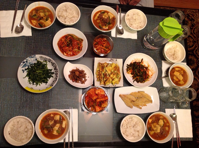 친구초대.나름대로푸짐한밥상.~~