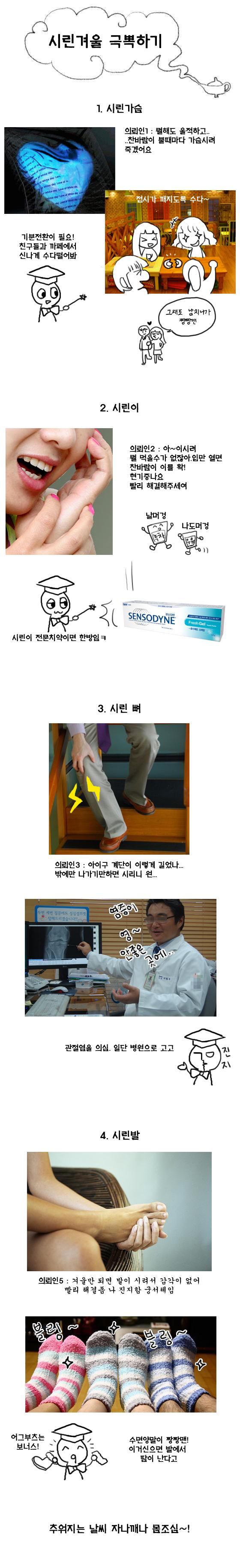 시린겨울 극복하고파 ㅠㅠ