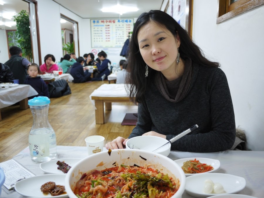 [속초맛집] 해산물 가득 맛난 물회 봉포머구리집
