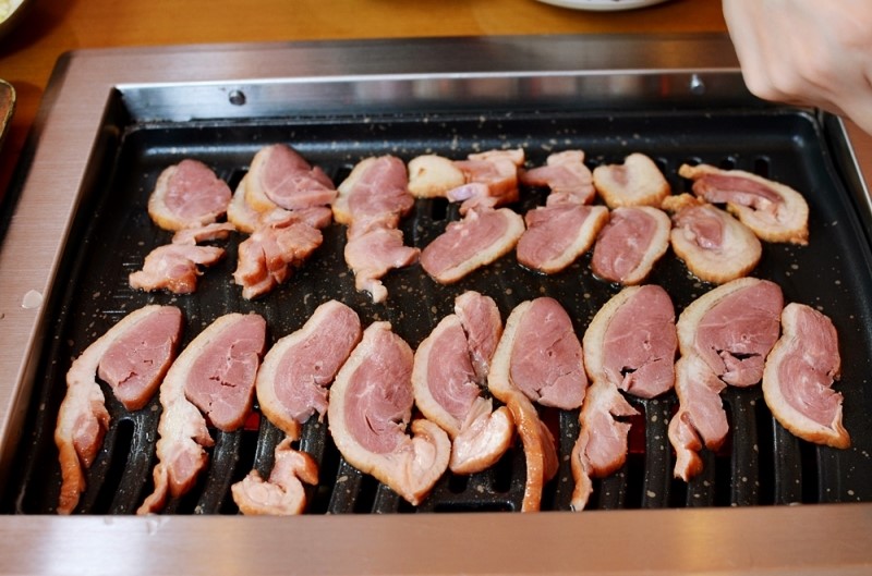 [천안맛집] 천안 오리고기 맛집 동구밖장작구이