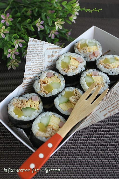 유부김밥 이미지