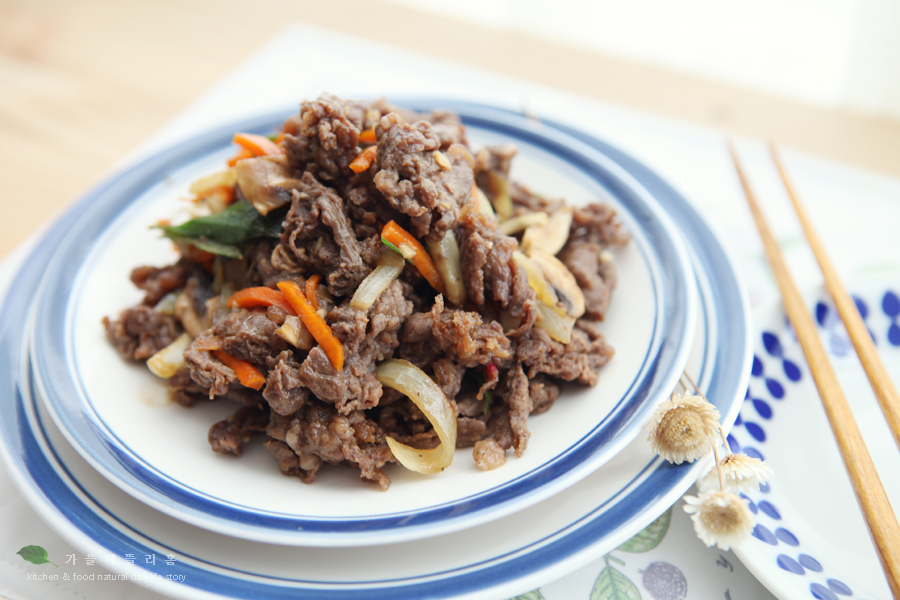 소불고기 만들기~ 우리소고기 양념맛있게!