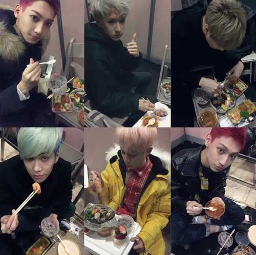 º¸ÀÌÇÁ·»µå ¸Ô¹æ. º¸ÀÌÇÁ·»µå°¡ ¹Ù»Û ÀÏÁ¤ ¼Ó¿¡ µµ½Ã¶ôÀ¸·Î ³¢´Ï¸¦ ¶§¿ì°í ÀÖÁö¸¸ ¹àÀº Ç¥Á¤À» °¨ÃßÁö ¾Ê¾Ò´Ù. /Æ®À§ÅÍ Ä¸Ã³