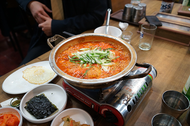 [안양맛집] 양푼김치찌개 - 직화구이