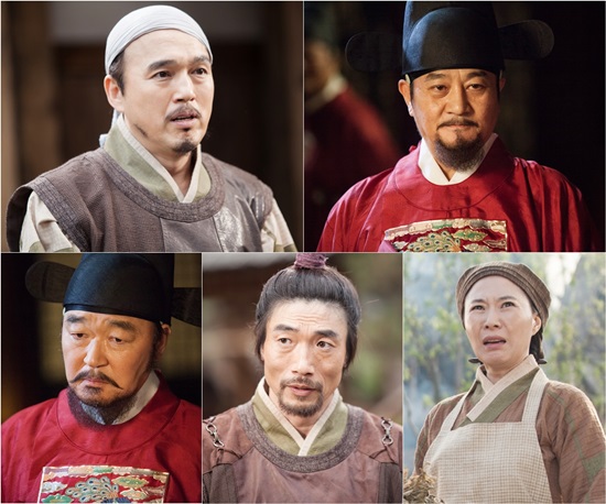 'ÈÁ¤' »õ ¾ó±¼. MBC 'ÈÁ¤'¿¡ ±è±¤±Ô ¹ÚÁØ±Ô È²¿µÈñ ¹Ú¿ø»ó À層(¿ÞÂÊ À§ºÎÅÍ ½Ã°è ¹æÇâÀ¸·Î)ÀÌ ÇÕ·ùÇÑ´Ù. / ±èÁ¾ÇÐÇÁ·Î´ö¼Ç Á¦°ø