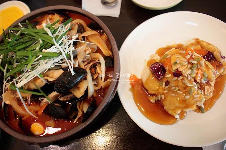 천안짬뽕맛집, 항아리짬뽕에 피자는 서비스 칭차이플러스 