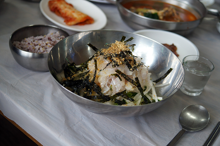 [포항물회맛집] 태화회식당 - 현지인 추천 포항 전통식 물회