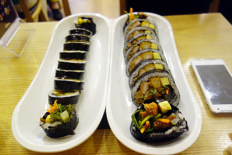 지금은 프리미엄 김밥 시대! 압구정 맛집 고집쟁이 김팔이 김밥 