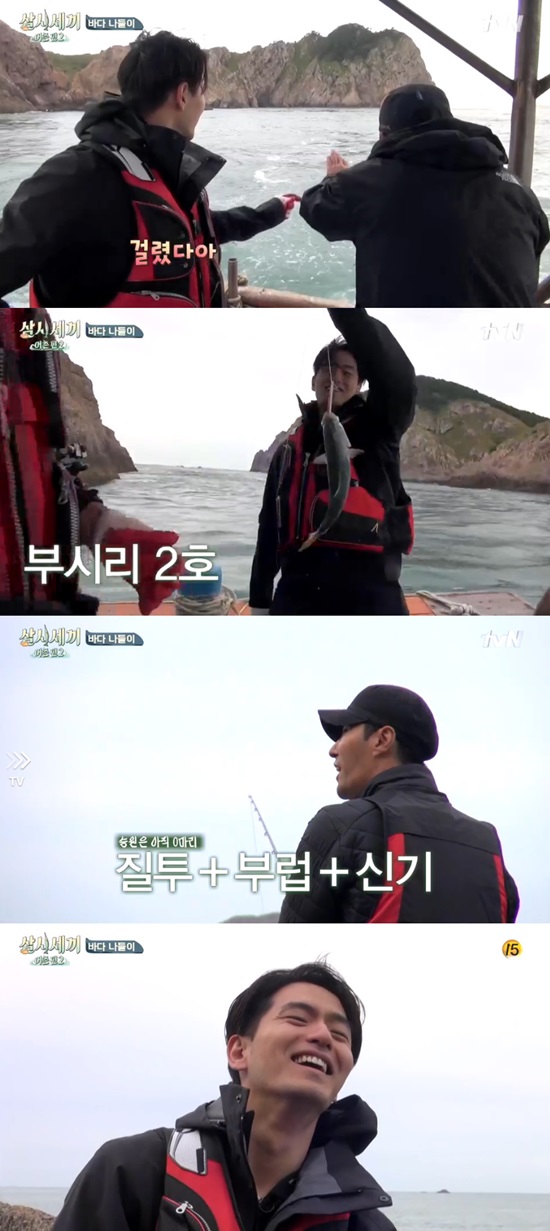 ¸¸Àçµµ ³¬½Ã¿ÕÀÌ µÈ ÀÌÁø¿í. 6ÀÏ ¿ÀÈÄ ¹æ¼ÛµÈ tvN '»ï½Ã¼¼³¢ ¾îÃÌÆí2'¿¡ Ãâ¿¬ÇØ ³²´Ù¸¥ ³¬½Ã ½Ç·ÂÀ» º¸¿©Áá´Ù. /'»ï½Ã¼¼³¢2'¹æ¼Ûĸó