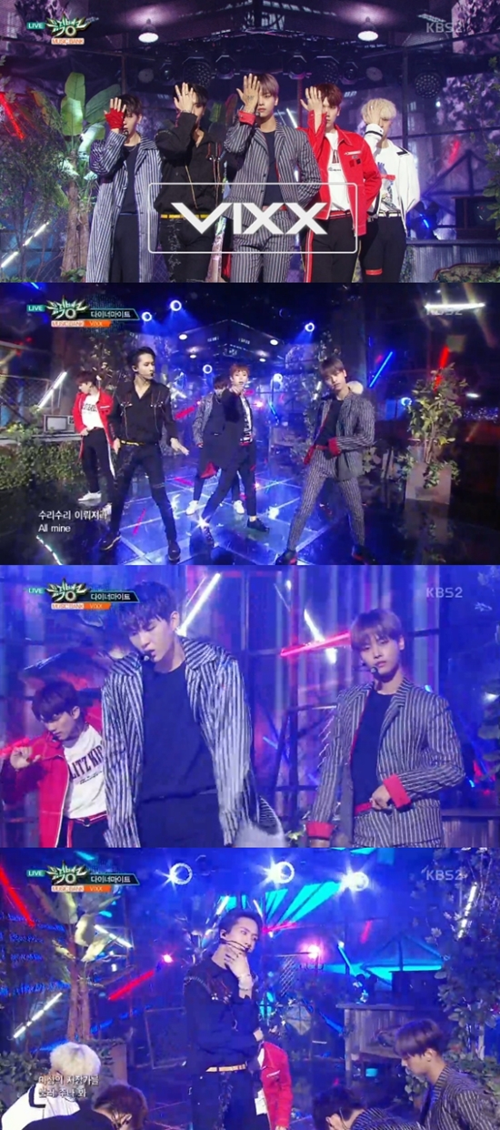 '¹ÂÁ÷¹ðÅ©'¿¡¼ ÄÄ¹é ¹«´ë¸¦ °¡Áø ºò½º. ºò½º´Â ŸÀÌÆ²°î '´ÙÀ̳ʸ¶ÀÌÆ®'·Î ¹«´ë¸¦ ²Ù¸ì´Ù. /KBS2 '¹ÂÁ÷¹ðÅ©' ¹æ¼Û ȸé ĸó