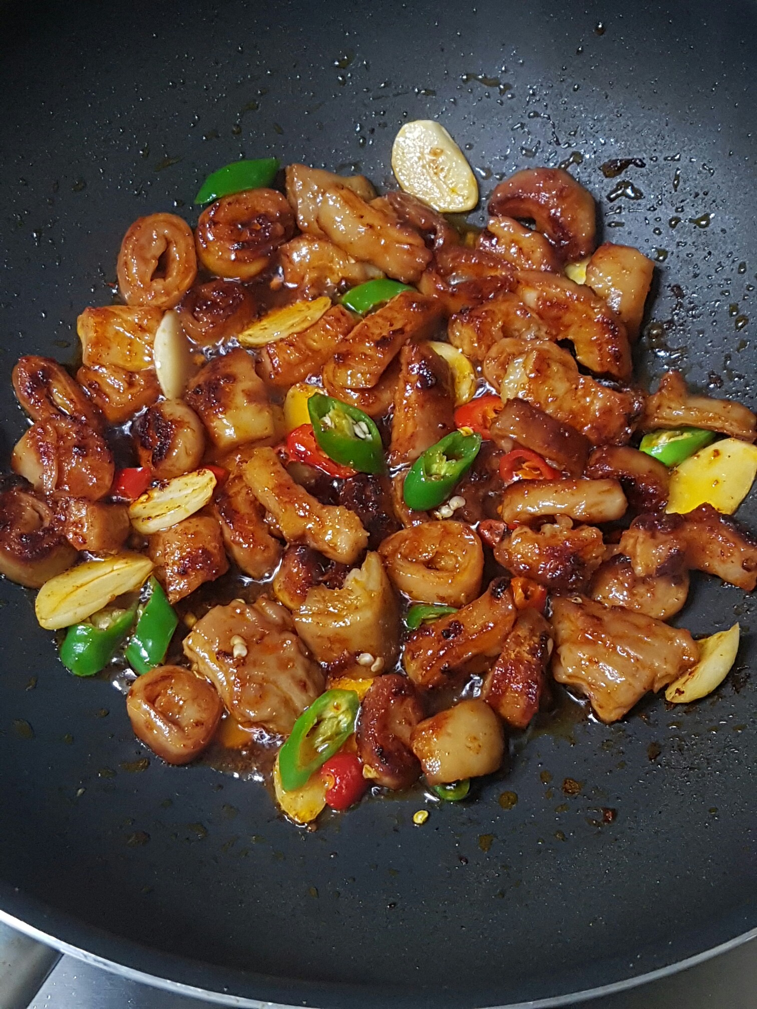 드.후)쫄깃 쫄깃~ 곱창~맛나네융~^^