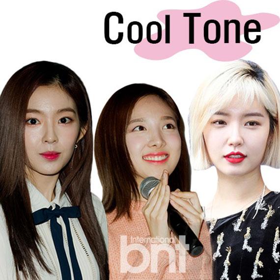 웜톤 vs 쿨톤, 스타들 메이크업 비교 분석