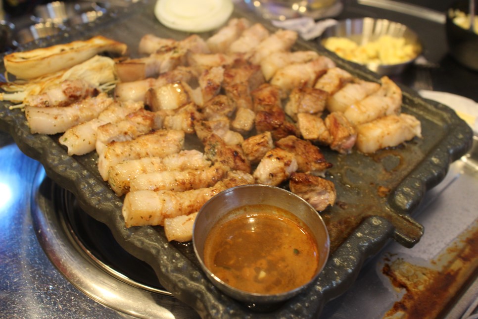 [천지연폭포 맛집]남매네흑돼지