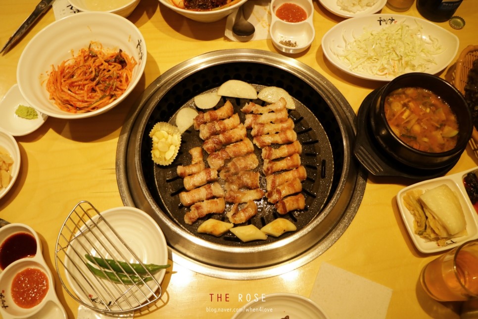 강남역삼겹살 육즙을 담아 부드러운 두껍삼!!