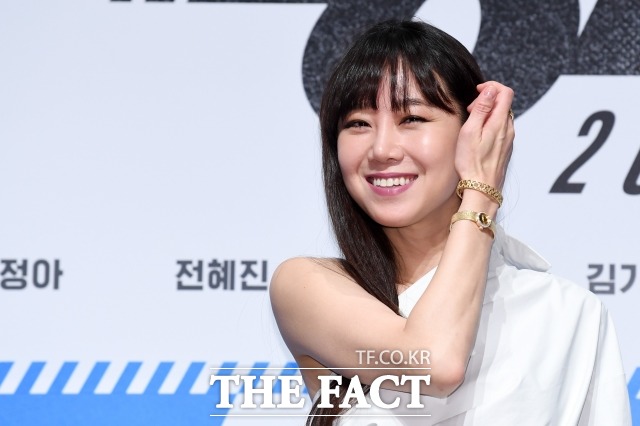 배우 공효진은 오는 30일 개봉을 앞둔 영화 '뺑반'에서 엘리트 경찰로 변신한다. /남용희 기자