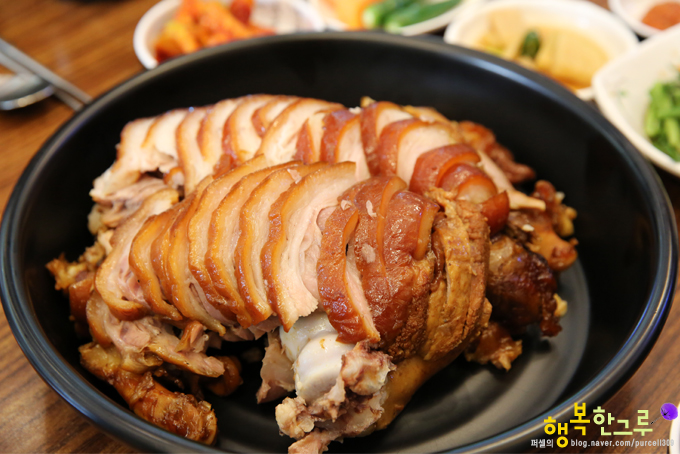 화정 모임장소 화정왕족발 막국수까지!