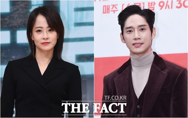배우 류현경(왼쪽)과 박성훈은 3년째 공개 열애 중이다. /더팩트DB