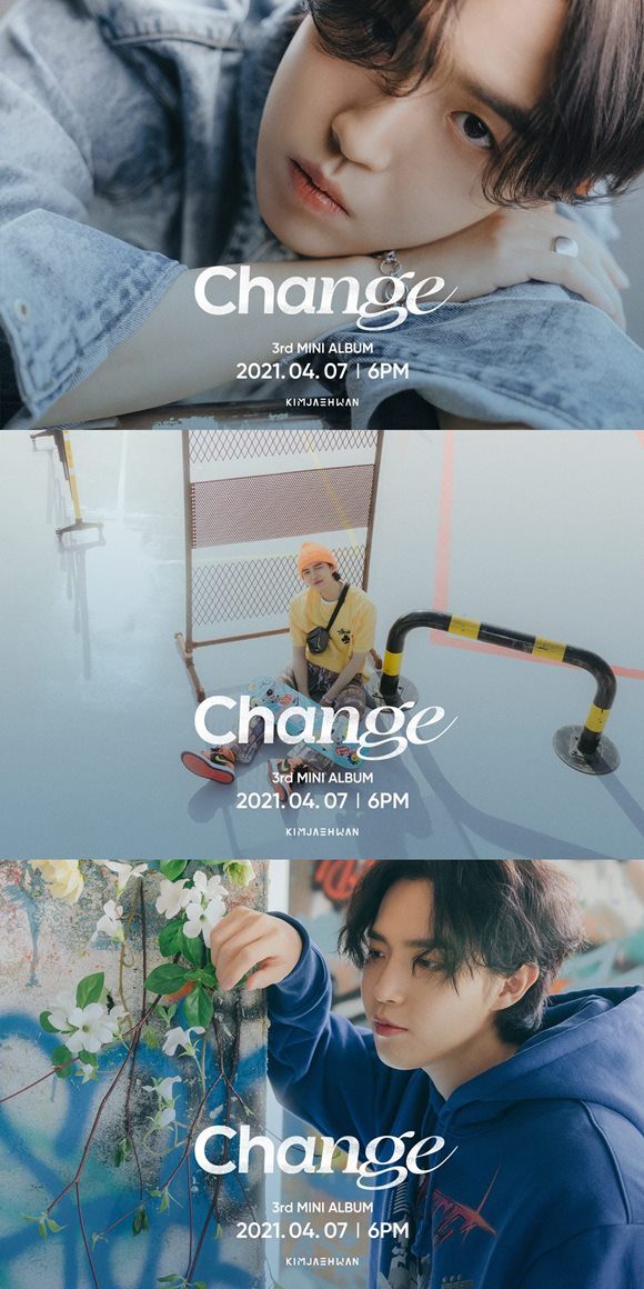 솔로 가수 김재환이 컴백을 앞두고 미니 3집 'Change (체인지)'의 콘셉트 포토를 공개했다. /스윙엔터테인먼트 제공