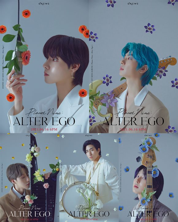 보이밴드 원위(ONEWE)가 첫 번째 미니앨범 'Planet Nine : Alter Ego'(플래닛 나인 : 얼터 에고)의 스페셜 콘셉트 포토를 공개했다. /RBW 제공