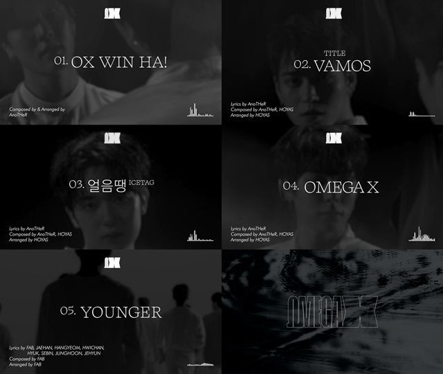 신인 보이그룹 오메가엑스(OMEGA X)가 데뷔 앨범 'VAMOS(바모스)'의 하이라이트 음원 영상을 공개했다. /스파이어엔터테인먼트 제공