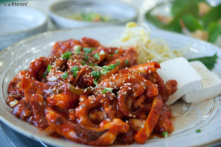 이지데이 맛집 - 팔미낙지한마리수제비